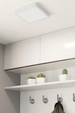 EGL 99247 FUEVA 5 LED MENNYEZETI LÁMPA 17W 2100LM 4000K IP20 210x210x28MM FEHÉR