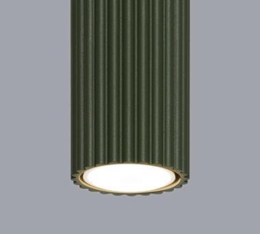 SL SL.1607 LED MENNYEZETI LÁMPATEST GU10 MAX. 10W Ø65x200MM IP20 OLÍVAZÖLD 5 ÉV