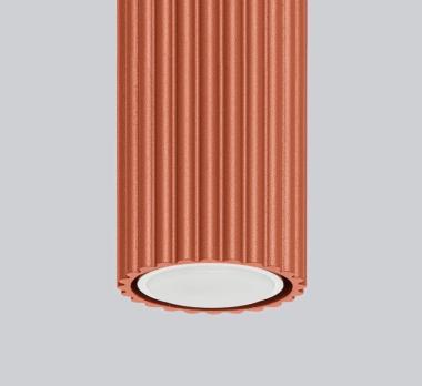 SL SL.1627 LED MENNYEZETI LÁMPATEST GU10 MAX. 10W Ø65x300MM IP20 VÖRÖS OKKER 5 ÉV