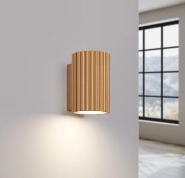 SL SL.1650 LED OLDALFALI LÁMPATEST GU10 MAX. 10W Ø65x85X100MM IP20 ARANY 5 ÉV