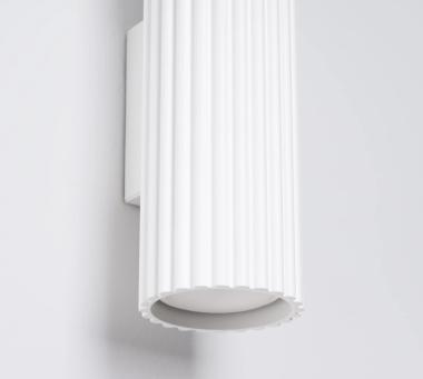 SL SL.1647 LED OLDALFALI LÁMPATEST 2XGU10 MAX. 2X10W Ø65x85X200MM IP20 FEHÉR 5 ÉV