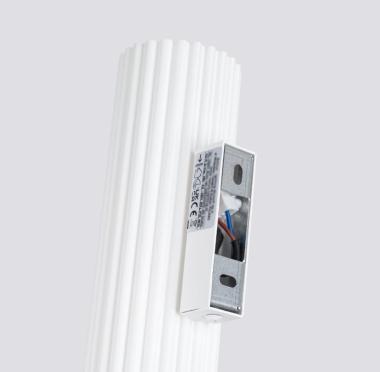 SL SL.1647 LED OLDALFALI LÁMPATEST 2XGU10 MAX. 2X10W Ø65x85X200MM IP20 FEHÉR 5 ÉV