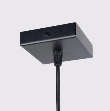 SL SL.1573 LED FÜGGESZTETT LÁMPATEST GU10 MAX. 10W 80x80x1180MM IP20 FEKETE 5 ÉV