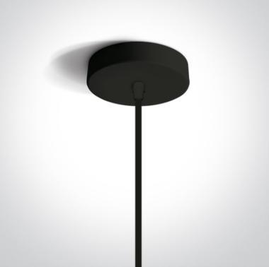 OL 63040/B/BS LED FÜGGESZTETT LÁMPATEST E27 MAX. 12W IP20 Ø185x380MM FEKETE+RÉZ 5 ÉV