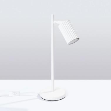 SL SL.1548 LED ASZTALI LÁMPATEST GU10 MAX. 10W 195x430MM IP20 FEHÉR 5 ÉV KAPCSOLÓVAL