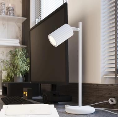 SL SL.1548 LED ASZTALI LÁMPATEST GU10 MAX. 10W 195x430MM IP20 FEHÉR 5 ÉV KAPCSOLÓVAL