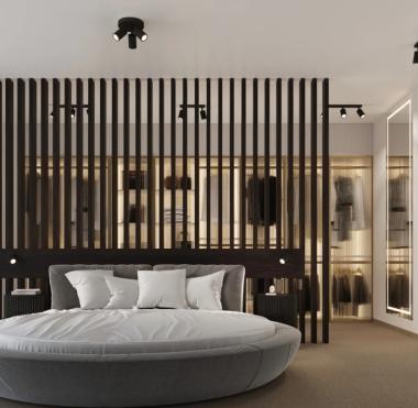 SL SL.1581 LED MENNYEZETI SPOT LÁMPATEST 3XGU10 MAX.3X10W 450X65X165MM IP20 FEKETE