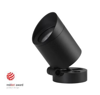 OP 709000027000 LED SPOT FÉNYVETŐ 8W 600LM 3000K 36° FORGATHATÓ 180° IP66/IK07 FEKETE 5ÉV