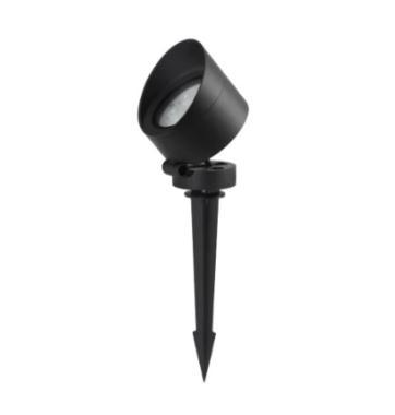 OP 709000027000 LED SPOT FÉNYVETŐ 8W 600LM 3000K 36° FORGATHATÓ 180° IP66/IK07 FEKETE 5ÉV