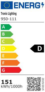 TRO 950-111 LED CSARNOKVILÁGÍTÓ 150W 28500LM 5000K 90° IP65 5 ÉV
