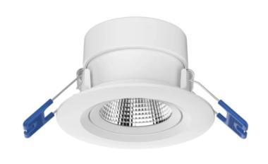 OP 541003589300 CHIARA SÜLLY. ÁLLÍTHATÓ (25°) LED SPOT 9W 675LM 3000K 36° IP20/IP44 5 ÉV TRIAC FEHÉR