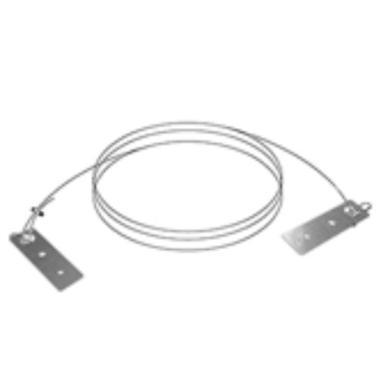 3F A0579 BIZTONSÁGI KÁBEL KONZOLOKKAL 2,5M