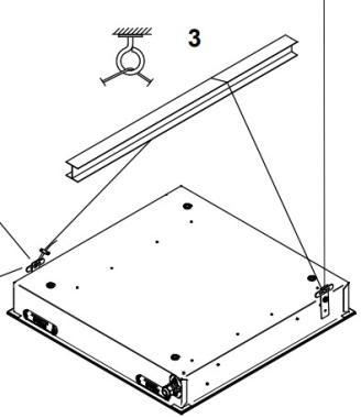 3F A0579 BIZTONSÁGI KÁBEL KONZOLOKKAL 2,5M