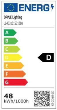 OP 531000044200 LED LÁMPATEST 42-48W 7140-8160LM 4000K 110°x135° IK08 IP66 1655MM HACCP+PIR SZENZOR