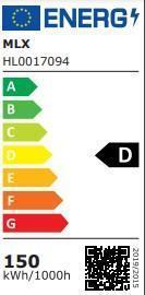 MLX HB TITAN PRO LED CSARNOKVILÁGÍTÓ 150W 25500LM 4000K 90° IP65 IK08 PHILIPS VEZÉRLŐVEL 5 ÉV