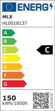 MLX HB TITAN BASIC LED CSARNOKVILÁGÍTÓ 150W 22500LM 4000K 90° IP65 3 ÉV