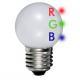DURA L140PRGB PING BALL LED 0,5W E27 RGB