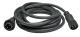 TRO 010-209 HOSSZABBÍTÓ KÁBEL 5M 230V IP65 FEKETE