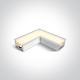 OL 38152RC/W/V LED LINEAR LIGHTING RECESSED CORNER 6-14W 1260LM 3000-5000K IP20 120° 164X70X60MM WHITE 3