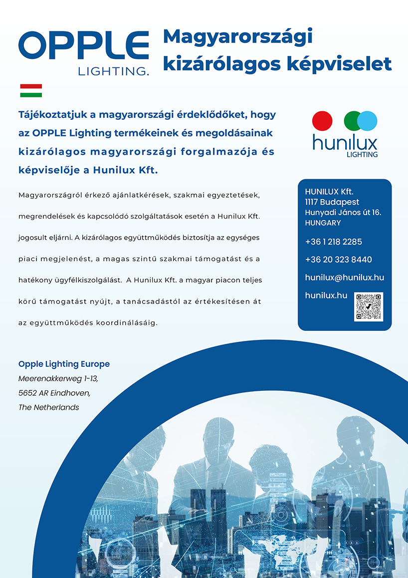 OPPLE KIZÁRÓLAGOS FORGALMAZÓJA