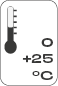 0°C +25°C