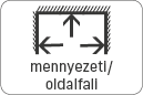 mennyezeti/oldalfali