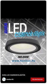 DURA LED CSARNOKVILÁGÍTÓ