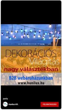 DEKORÁCIÓS VILÁGÍTÁS